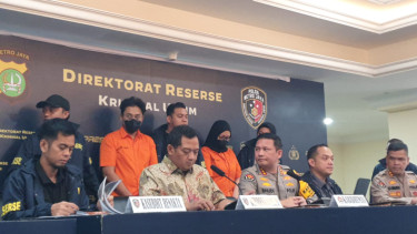 Tersangka kasus penipuan dan penggelapan WO Ayu Puspita 