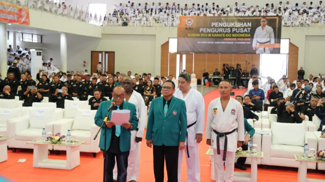 Pengukuhan Pengurus Pusat KKI 2025-2030