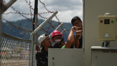 Pemulihan Jaringan Telkomsel di Aceh Takengon