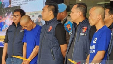 Dua pelaku pembunuh advokat asal Banyumas, Aris Munadi