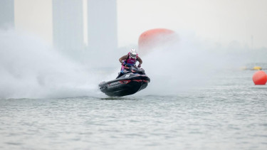 Tim Jetski Indonesia berhasil mempertahankan tradisi Medali Emas pada multievent