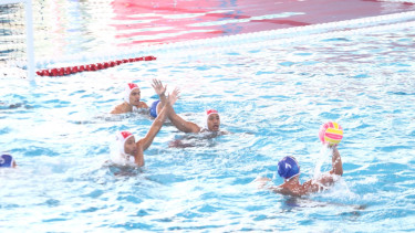 Tim polo air putra Indonesia vs Filipina