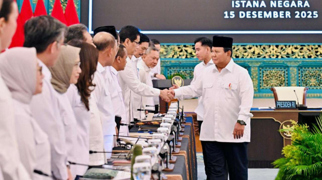 Presiden Prabowo Pimpin Sidang Kabinet