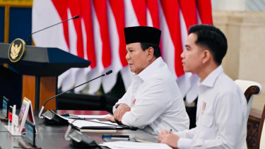 Presiden Prabowo Pimpin Sidang Kabinet