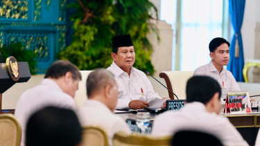 Presiden Prabowo Pimpin Sidang Kabinet