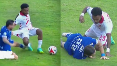 Yance Sayuri hampir jotos Marc Klok saat Persib vs Malut United