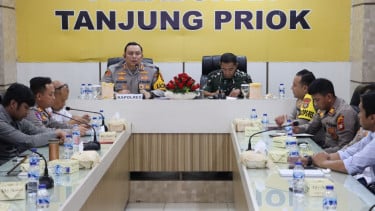 Rapat lintas sektoral pengamanan natal dan tahun baru di Pelabuhan Tanjung Priok