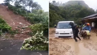Bencana banjir dan tanah longsor di Kabupaten Sukabumi