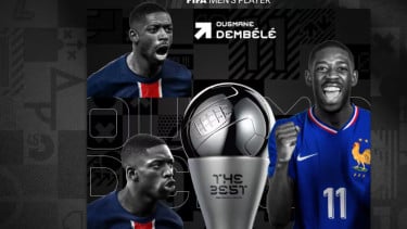 Ousmane Dembele terpilih sebagai pemain terbaik dunia FIFA 2025