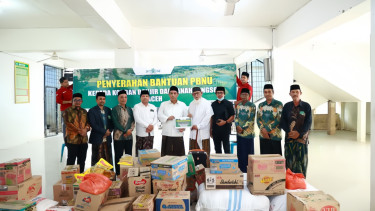 PBNU serahkan bantuan untuk korban bencana di Aceh