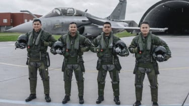 Empat penerbang TNI AU menyelesaikan pelatihan mengawaki pesawat tempur Rafale