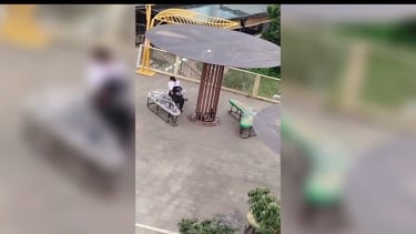 Sejoli mesum di Teras Cihampelas, Kota Bandung