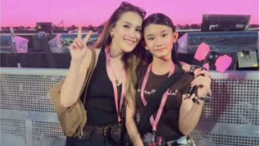 Ayu Ting Ting dan putrinya, Bilqis