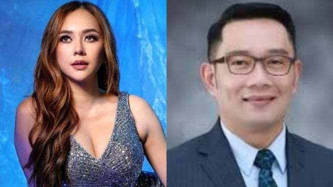 Aura Kasih dan Ridwan Kamil