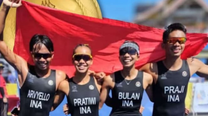 Emas ke-76 Indonesia Datang dari Triathlon SEA Games 2025