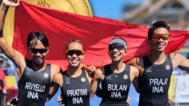 Emas ke-76 Indonesia Datang dari Triathlon SEA Games 2025