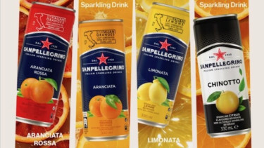 Sparkling drink, Sanpellegrino.