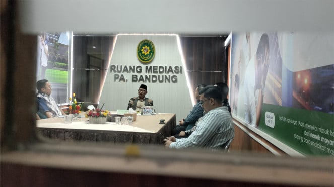 Sidang mediasi Kasus cerai Ridwan Kamil dan Atalia di PA Bandung, Jabar