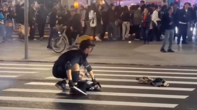 Pelaku penikaman massal dan bom asap di Taiwan