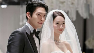 Pernikahan Kim Woo Bin dan Shin Min Ah