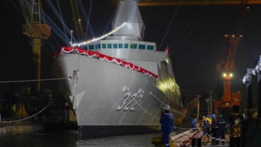Frigate Merah Putih (FMP) KRI Balaputradewa-322.