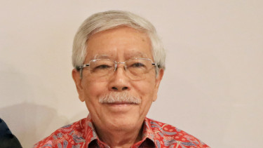 Mantan Menteri Pertanian Bungaran Saragih.