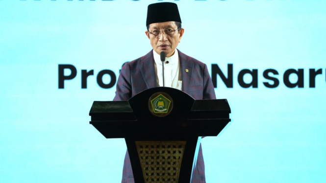 Menteri Agama Prof KH Nasaruddin Umar