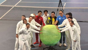 Ketum PP Pelti, Nurdin Halid membuka Pro Liga Indonesia Master 2025
