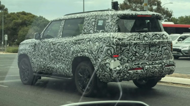 Mitsubishi Pajero Sport baru tertangkap kamera