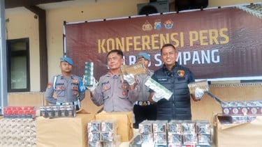 Polres Sampang gagalkan pengiriman rokok ilegal di dalam bus