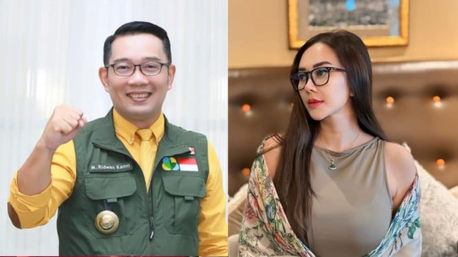 Ridwan Kamil dan Aura Kasih