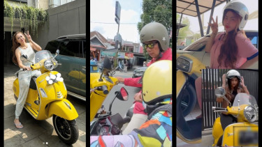 Vespa Kuning Ridwan Kamil