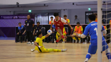 Timnas futsal Indonesia U-19 vs Malaysia U-19