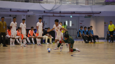 Timnas futsal Indonesia U-16 vs Brunei Darussalam