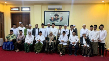 Para mustasyar, syuriah dan tanfidziyah PBNU bertemu di Ponpes Lirboyo Kediri