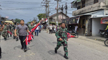 TNI bubarkan aksi massa pembawa bendera GAM di Lhokseumawe