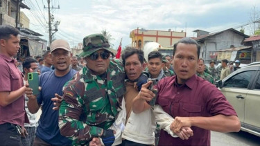 TNI tangkap oknum massa aksi GAM bersenjata di Lhokseumawe