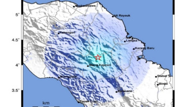 Gempa magnitudo 3,9 di Gayo Lues, Provinsi Aceh