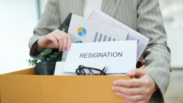 Ilustrasi Karyawan Resign