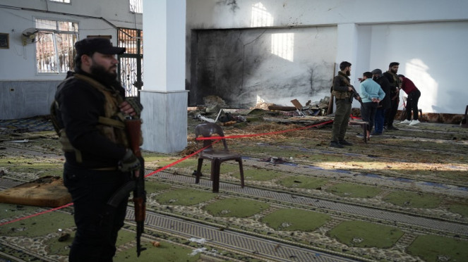 Serangan teroris menghantam Masjid Imam Ali bin Abi Thalib, Homs, Suriah