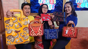 La Suntu Tastio, UMKM Binaan BRI yang Angkat Tradisi Lewat Produk Tas Tenun
