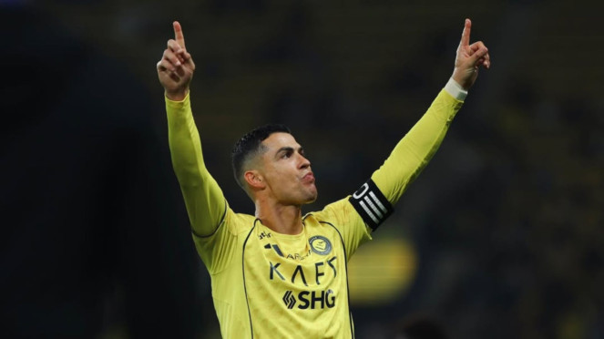 Penyerang Al Nassr, Cristiano Ronaldo