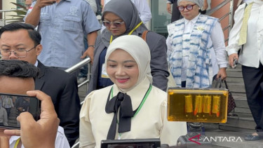 Atalia Praratya menghadiri sidang lanjutan gugatan cerai terhadap Ridwan Kamil