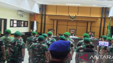 Sidang lanjutan kasus Prada Lucky dengan agenda pembacaan putusan