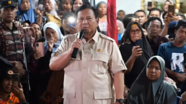 Presiden Prabowo Subianto dj Tapanuli Selatan