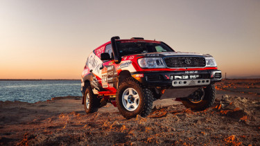 Toyota Land Cruiser yang digunakan Jeje di Rally Dakar 2026