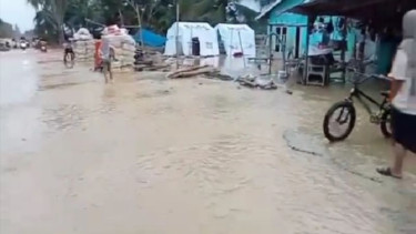 Banjir susulan di Aceh Tamiang.
