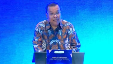 Direktur Utama Bursa Efek Indonesia (BEI), Iman Rachman