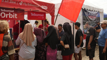 Telkomsel Perkuat Konektivitas Hunian Sementara Aceh Tamiang