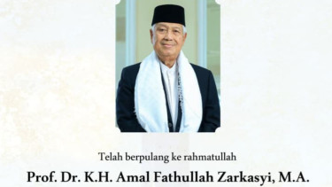 Kiai Gontor KH Amal Fathullah Zarkasyi berpulang ke rahmatullah